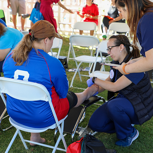 2023 Fall Games Fit Feet circle