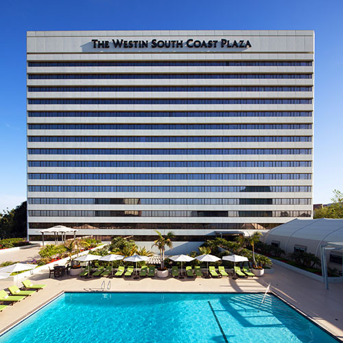 Westin South Coast Plaza auction package