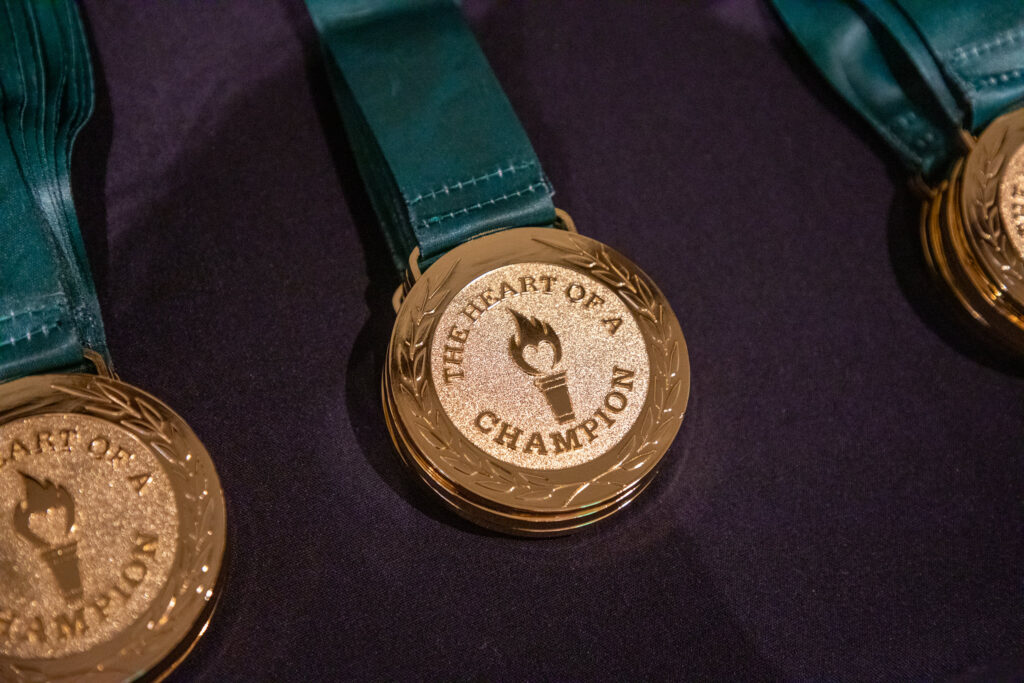Heart of a Champion medal
