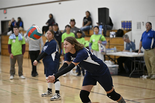 2024 Fall Games volleyball athlete