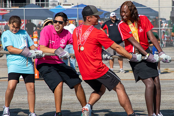 Plane Pull Participants & Athletes