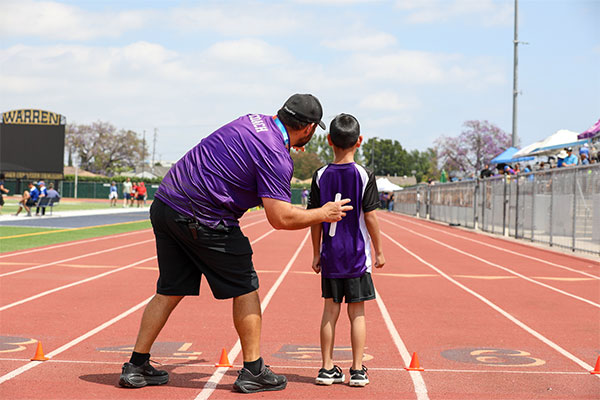 2026 LA Spring Games track athlete coach