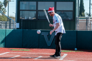 Andrew Santino swinging